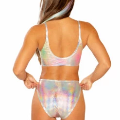 J. Valentine Clothing Metallic High Waisted Bottoms