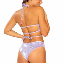 J. Valentine Clothing Metallic Micro Shorts