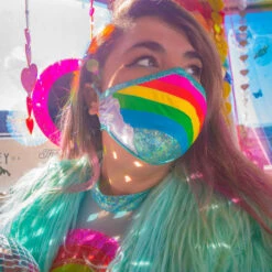 J. Valentine Rainbow Cloud Mask Clothing