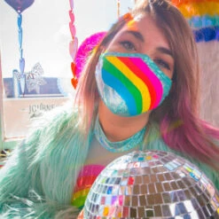 J. Valentine Rainbow Cloud Mask Clothing