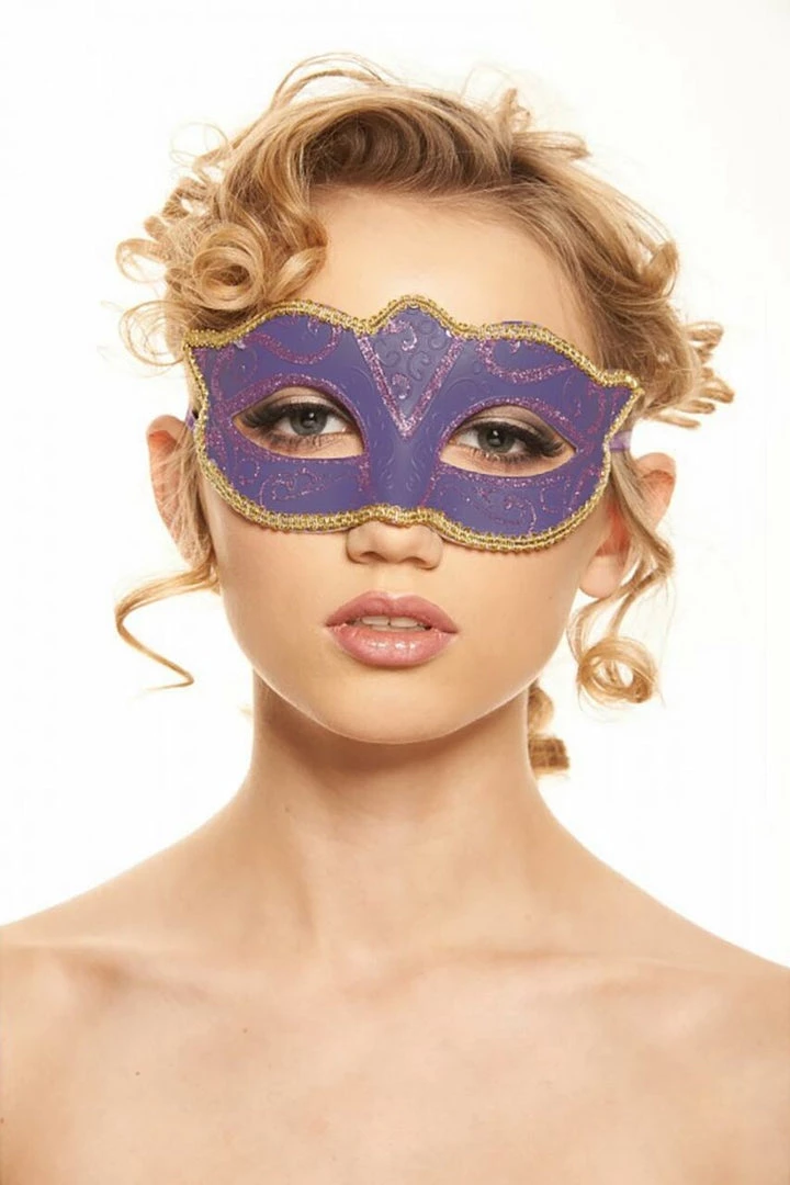 KAYSO INC. Masks Plastic Glitter Mask 1 KAYSO INC. Masks Plastic Glitter Mask