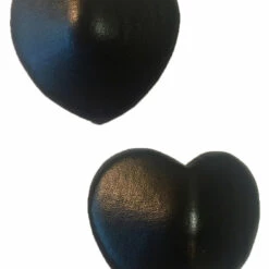 Leg Avenue Wet Look Heart Nipple Pasties