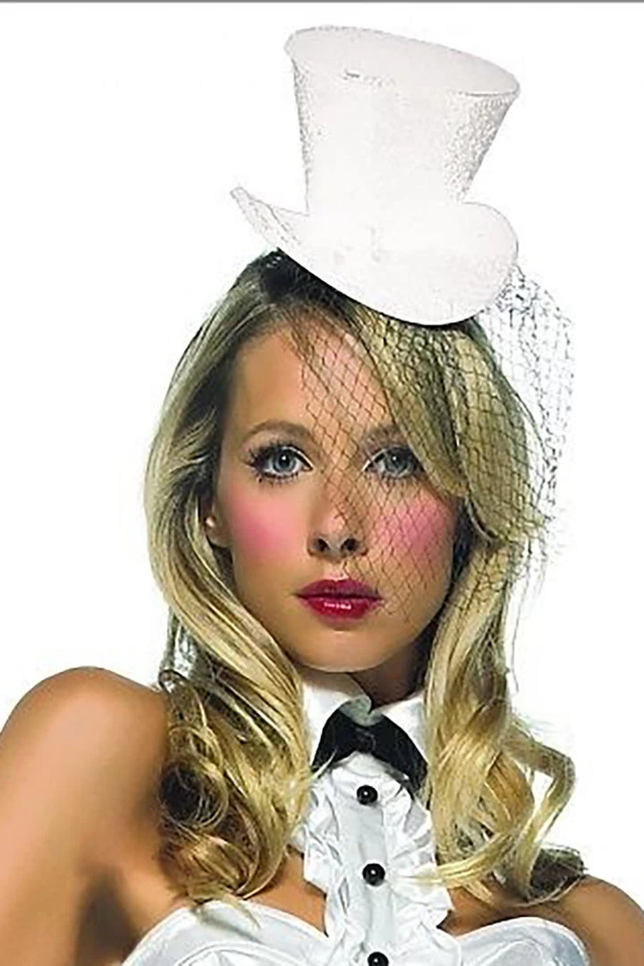 Leg Avenue Accessories Mini Glitter Top Hat 2 Leg Avenue Accessories Mini Glitter Top Hat