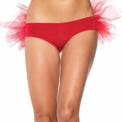 Leg Avenue Tulle Back Tanga Panty