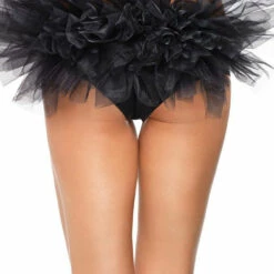 Leg Avenue Tulle Back Tanga Panty