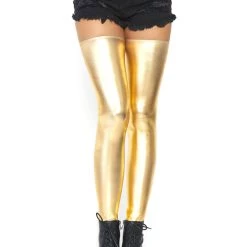 Leg Avenue Metallic Thigh Highs Hosiery
