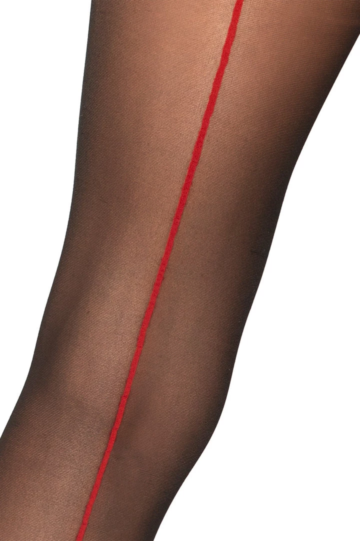 Leg Avenue Contrast Backseam Pantyhose Hosiery 4 Leg Avenue Contrast Backseam Pantyhose Hosiery