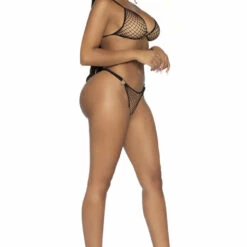 Leg Avenue Lingerie Industrial Net Bikini Set 32 Leg Avenue Lingerie Industrial Net Bikini Set