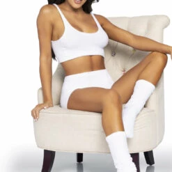 Leg Avenue Ultra-Soft Cozy Knit Sleepwear Set