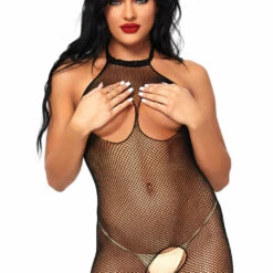 Leg Avenue Cupless Fishnet Bodystocking 6 Leg Avenue Cupless Fishnet Bodystocking