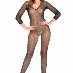 Leg Avenue Basic Net Bodystocking Lingerie