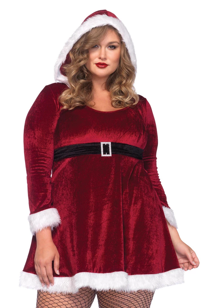 Leg Avenue Plus Size Sexy Santa Costume 1 Leg Avenue Plus Size Sexy Santa Costume