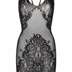 Leg Avenue Lingerie Lattice Body Con Chemise
