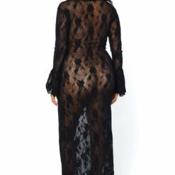 Leg Avenue Plus Size Deep V Lace Chemise