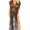 Leg Avenue Lace Lingerie Kaftan Set