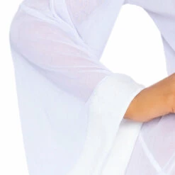 Leg Avenue Long Fur Trimmed Robe Lingerie 22 Leg Avenue Long Fur Trimmed Robe Lingerie