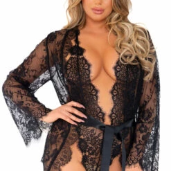 Leg Avenue Teddy Lingerie Lace Teddy And Robe Set 43 Leg Avenue Teddy Lingerie Lace Teddy And Robe Set