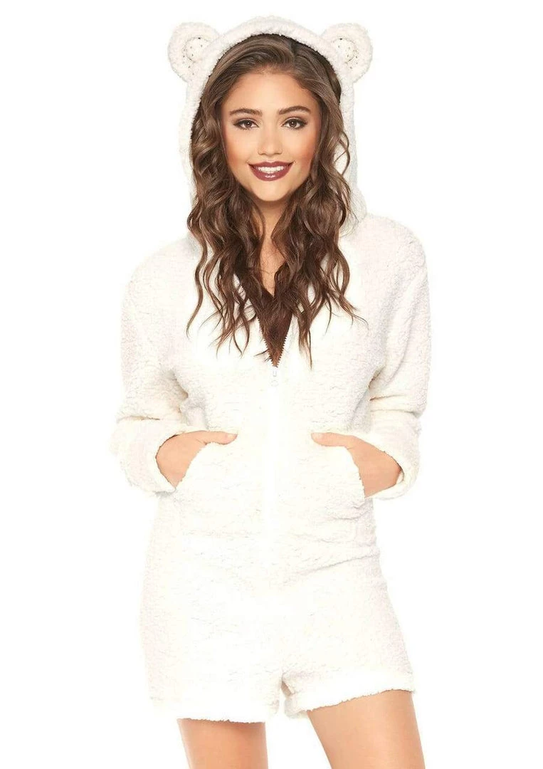 Leg Avenue Sexy Halloween Costumes Polar Bear Onesie Costume 1 Leg Avenue Sexy Halloween Costumes Polar Bear Onesie Costume