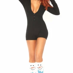 Leg Avenue Long John Romper Lingerie