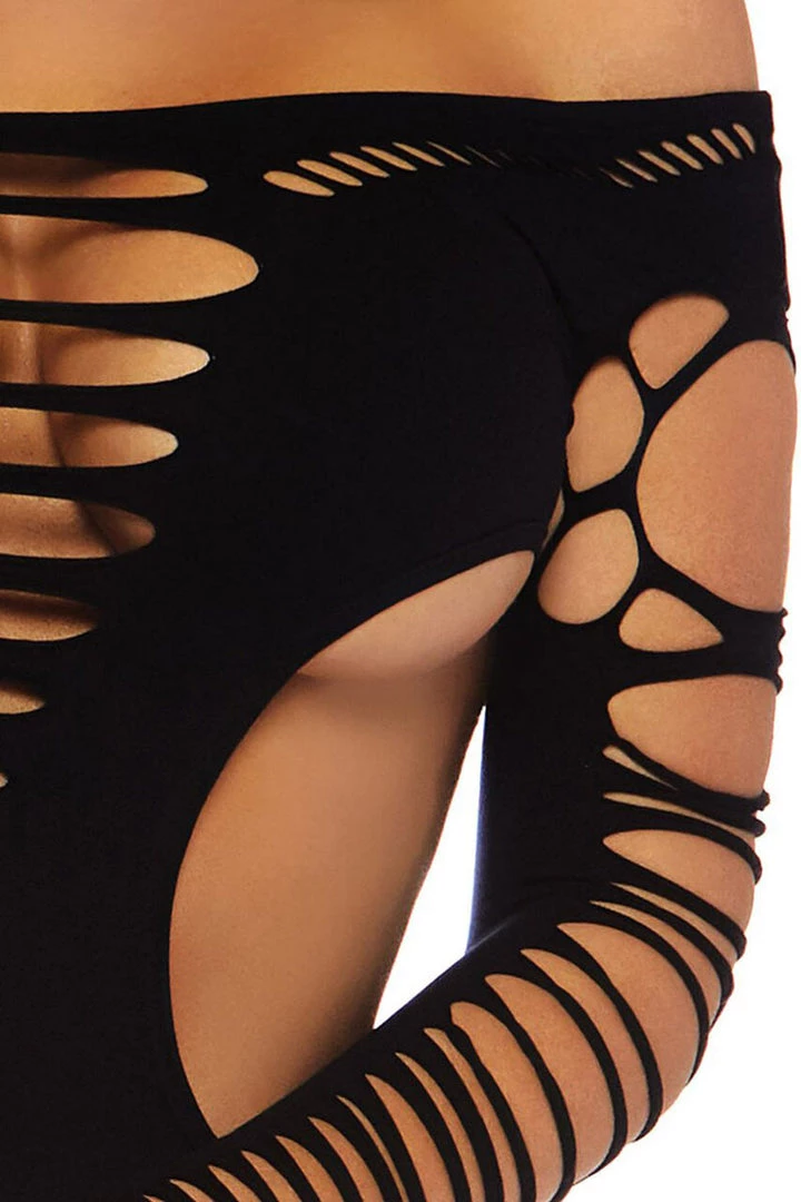 Leg Avenue Shredded Mini Dress 4 Leg Avenue Shredded Mini Dress