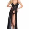 Leg Avenue Long Sheer Lingerie Gown