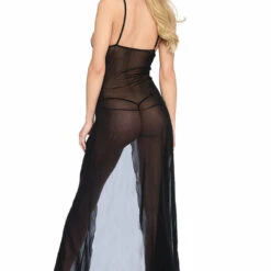 Leg Avenue Long Sheer Lingerie Gown