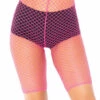 Leg Avenue Lingerie Net Biker Shorts