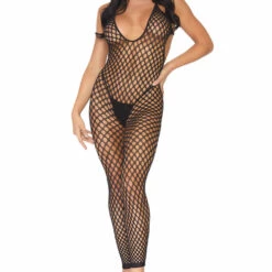 Leg Avenue Lingerie Low Back Bodystocking