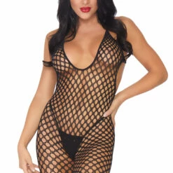Leg Avenue Lingerie Low Back Bodystocking
