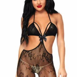 Leg Avenue Cut Out Lace Bodystocking Bodystockings