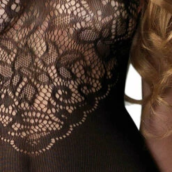 Leg Avenue Jacquard Net Suspender Bodystocking 16 Leg Avenue Jacquard Net Suspender Bodystocking