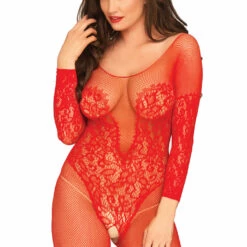 Leg Avenue Net And Lace Long Sleeve Bodystocking Bodystockings 16 Leg Avenue Net And Lace Long Sleeve Bodystocking Bodystockings