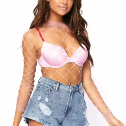 Leg Avenue Wide Net Bodysuit