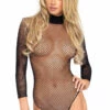 Leg Avenue High Neck Fishnet Bodysuit