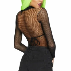 Leg Avenue High Neck Fishnet Bodysuit 19 Leg Avenue High Neck Fishnet Bodysuit