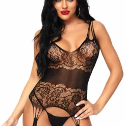Leg Avenue Rose Lace Bodystocking