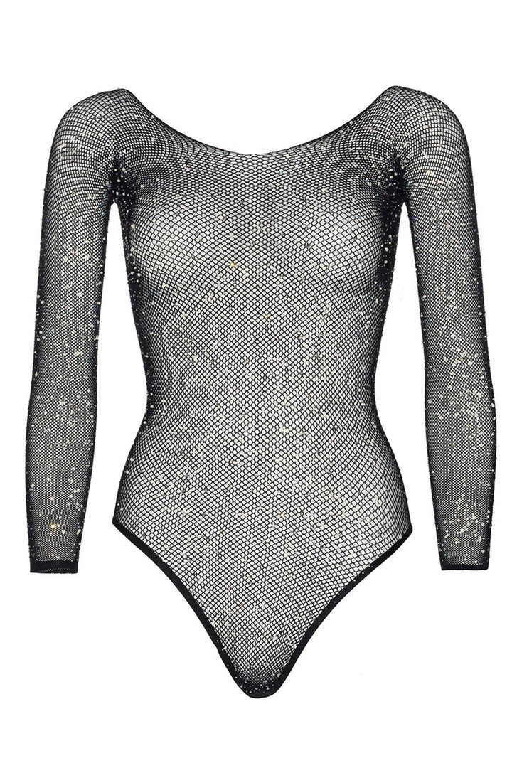 Leg Avenue Teddy Lingerie Rhinestone Fishnet Bodysuit 4 Leg Avenue Teddy Lingerie Rhinestone Fishnet Bodysuit
