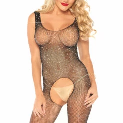 Leg Avenue Crystalized Tank Bodystocking