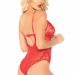 Leg Avenue Eyelash Lace And Mesh Teddy 12 Leg Avenue Eyelash Lace And Mesh Teddy