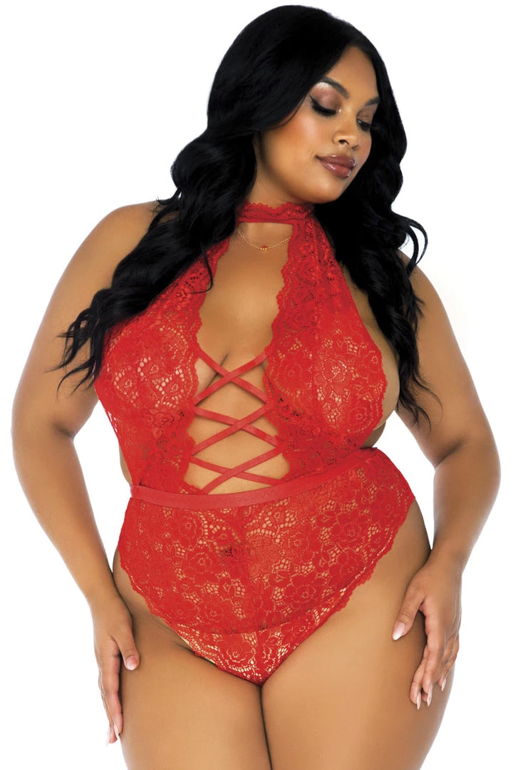 Leg Avenue Lingerie Floral Lace Crotchless Teddy 7 Leg Avenue Lingerie Floral Lace Crotchless Teddy