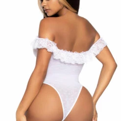 Leg Avenue Lace Ruffle Teddy