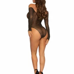 Leg Avenue Lingerie Lurex Fishnet Teddy 10 Leg Avenue Lingerie Lurex Fishnet Teddy