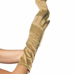 Leg Avenue Elbow Length Satin Gloves Gloves And Arm Warmers
