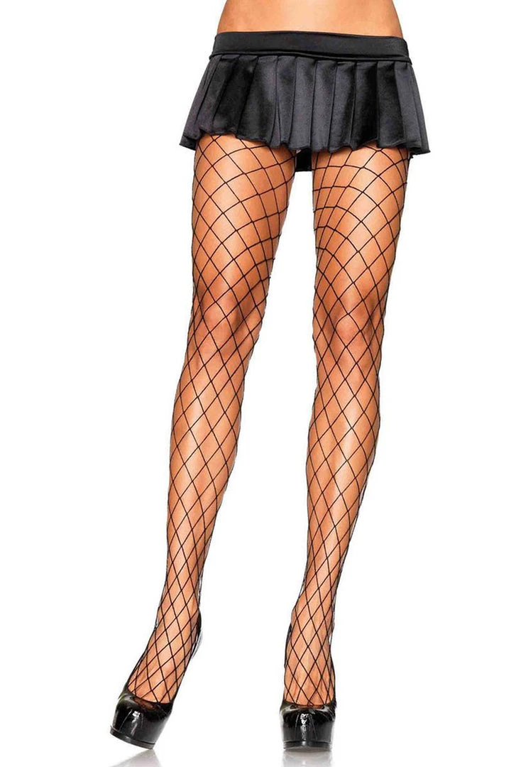 Leg Avenue Diamond Fishnet Pantyhose 2 Leg Avenue Diamond Fishnet Pantyhose