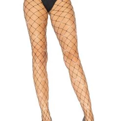 Leg Avenue Hosiery Rhinestone Fence Net Tights