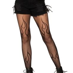 Leg Avenue Flame Net Tights