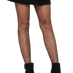 Leg Avenue Shimmer Fence Net Tights Hosiery