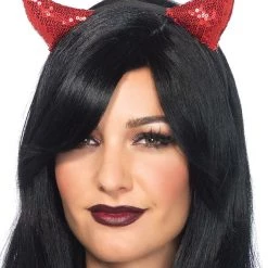 Leg Avenue Sizzling In Sequins Devil Horns Accessories