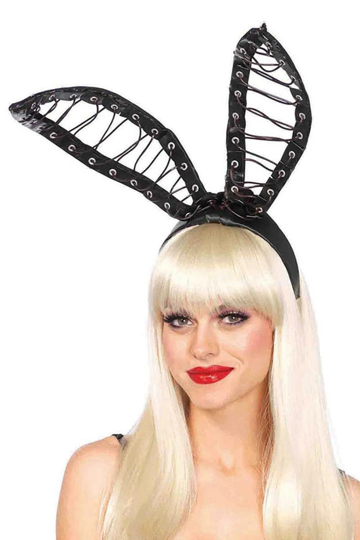 Leg Avenue Accessories Lace Up Bunny Babe Ears 2 Leg Avenue Accessories Lace Up Bunny Babe Ears