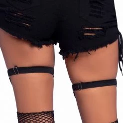 Leg Avenue Studded Bat Leg Garters